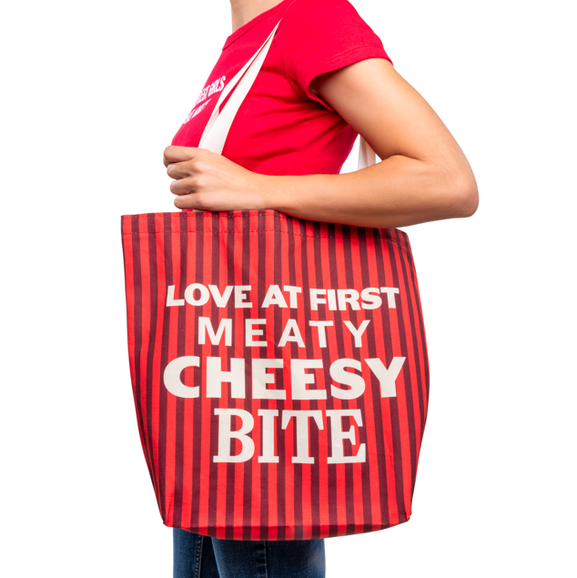 Striped Tote Bag