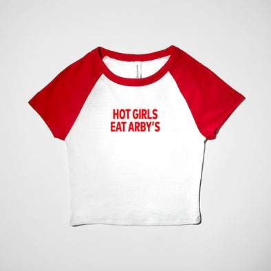 Hot Girls Eat Arby's Crop Top