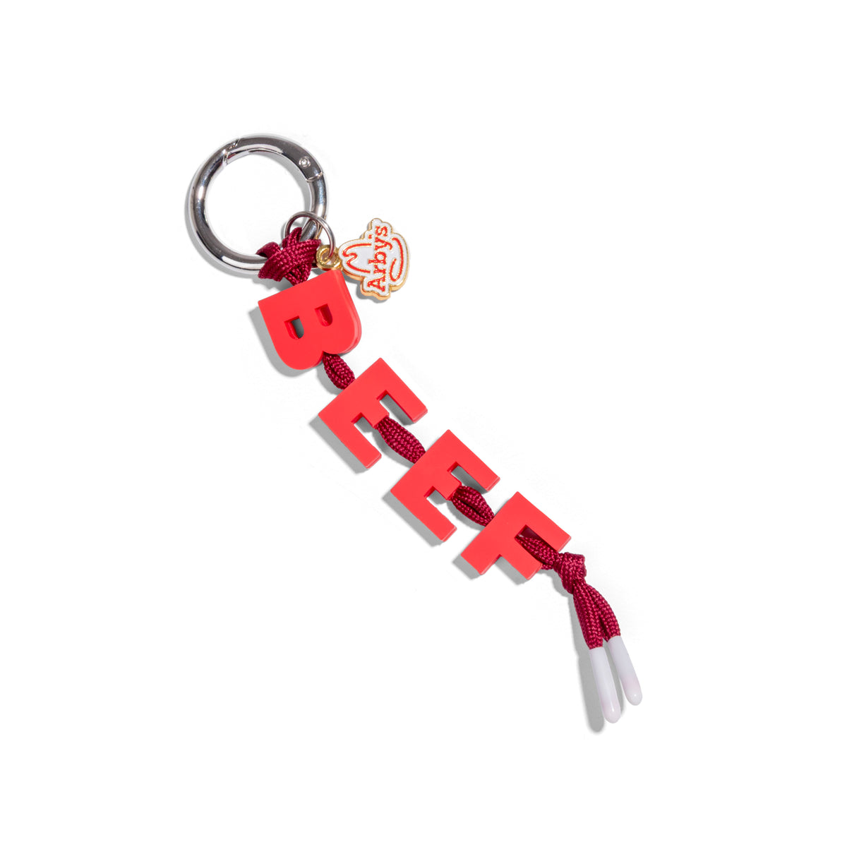 Sliding Letter Keychain with Charm