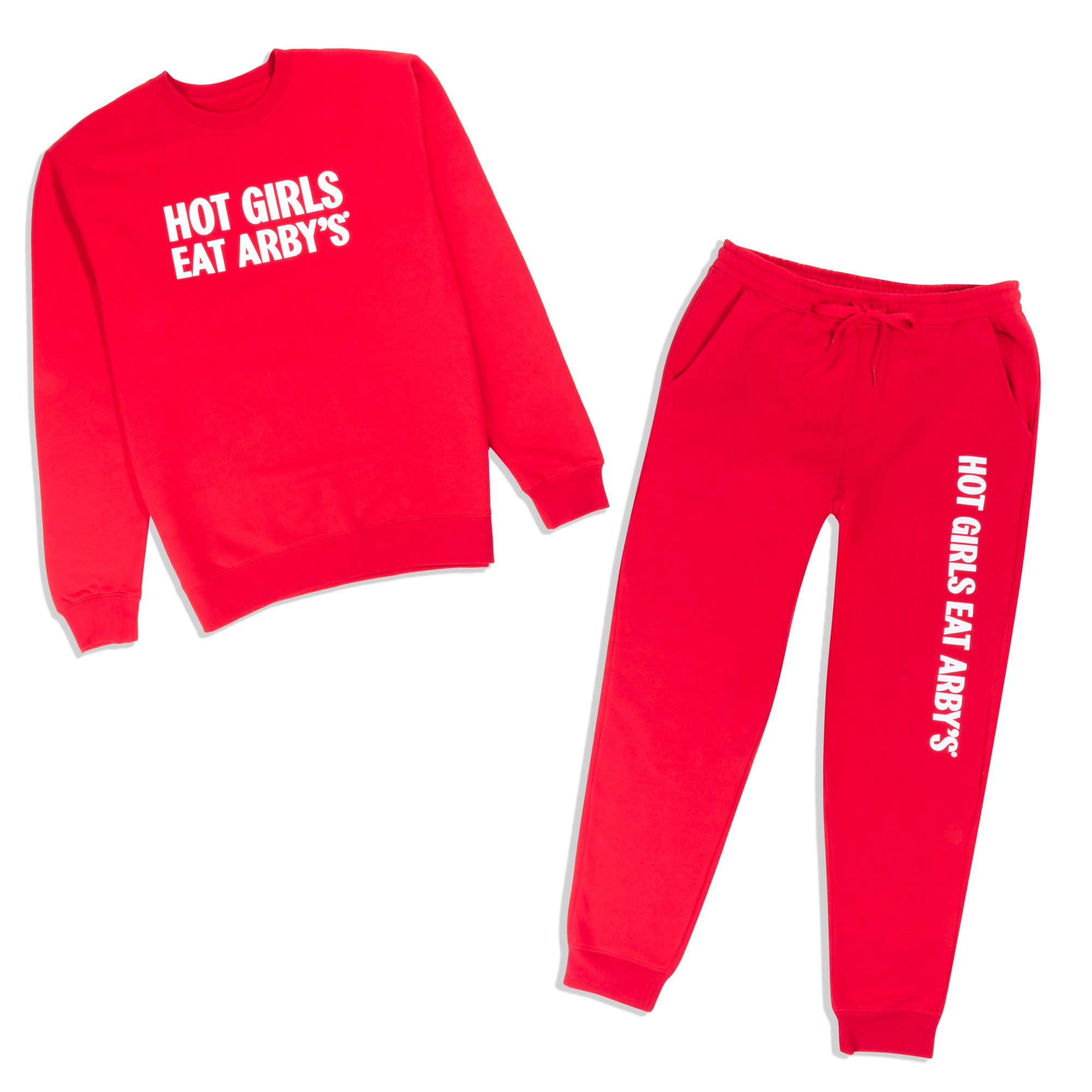 Hot Girls Eat Arby's Sweat Set