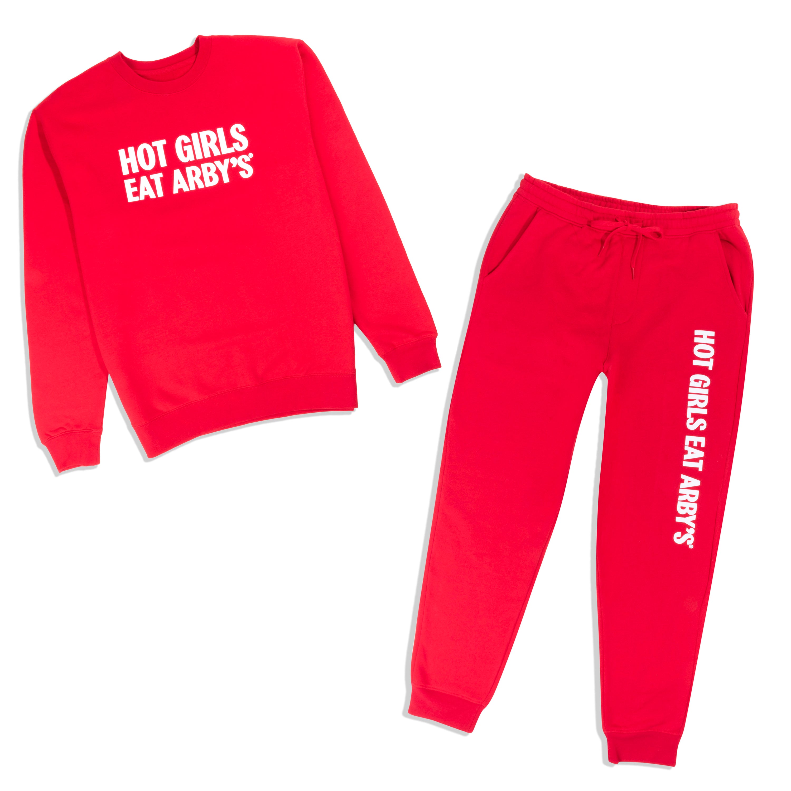 Hot Girls Eat Arby's Sweat Set