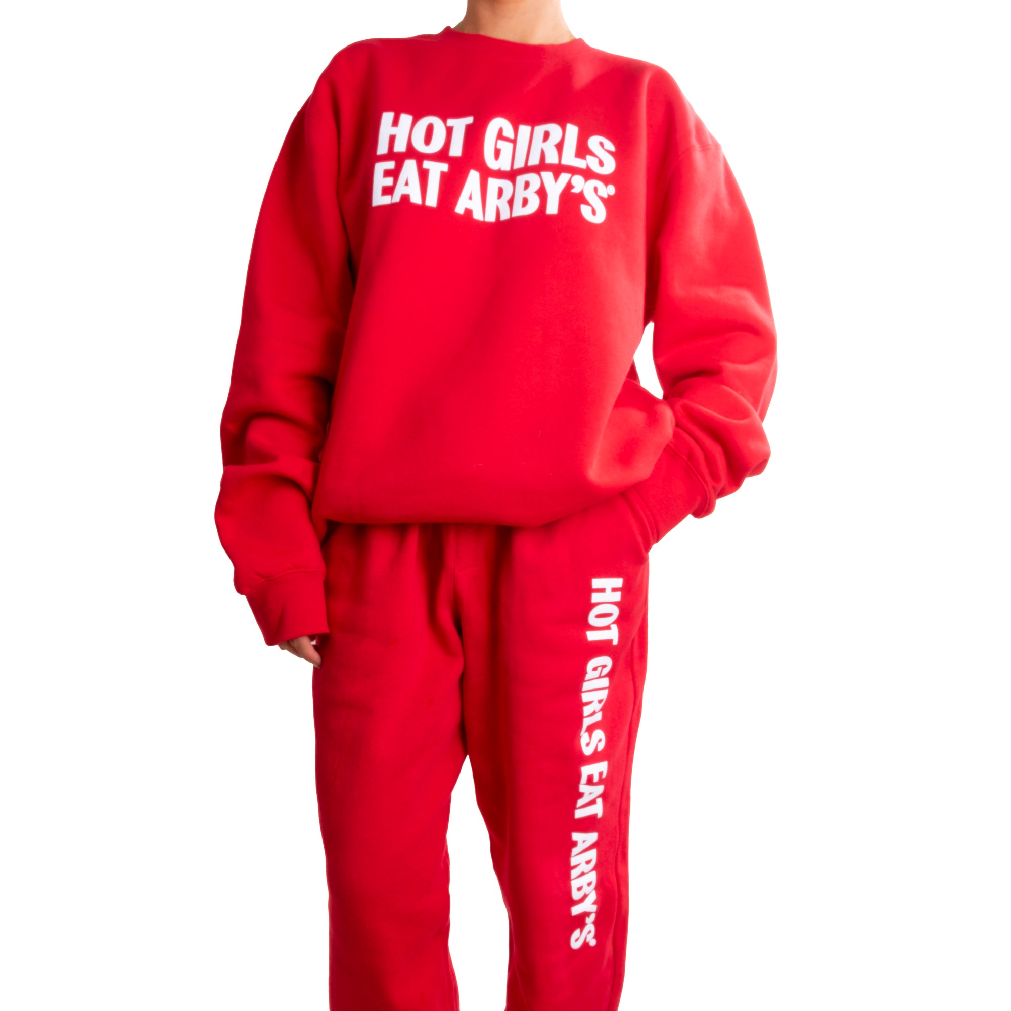 Hot Girls Eat Arby's Sweat Set